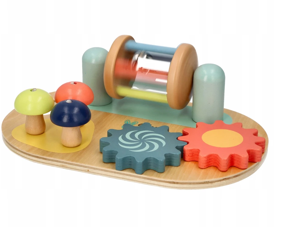 ADAM TOYS MAŽA MEDINĖ MANIPULIAVIMO LENTELĖ VAIKAMS