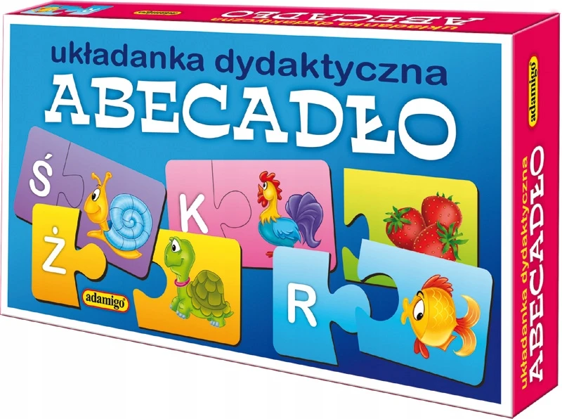 Dėlionė ADAMIGO Alphabet galvosūkis 03037