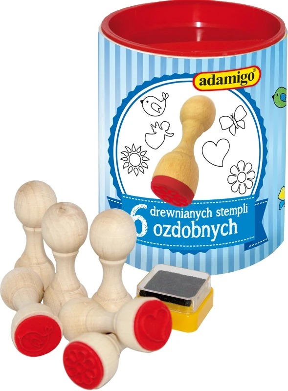 Adamigo mediniai dekoratyviniai antspaudai 6 vnt