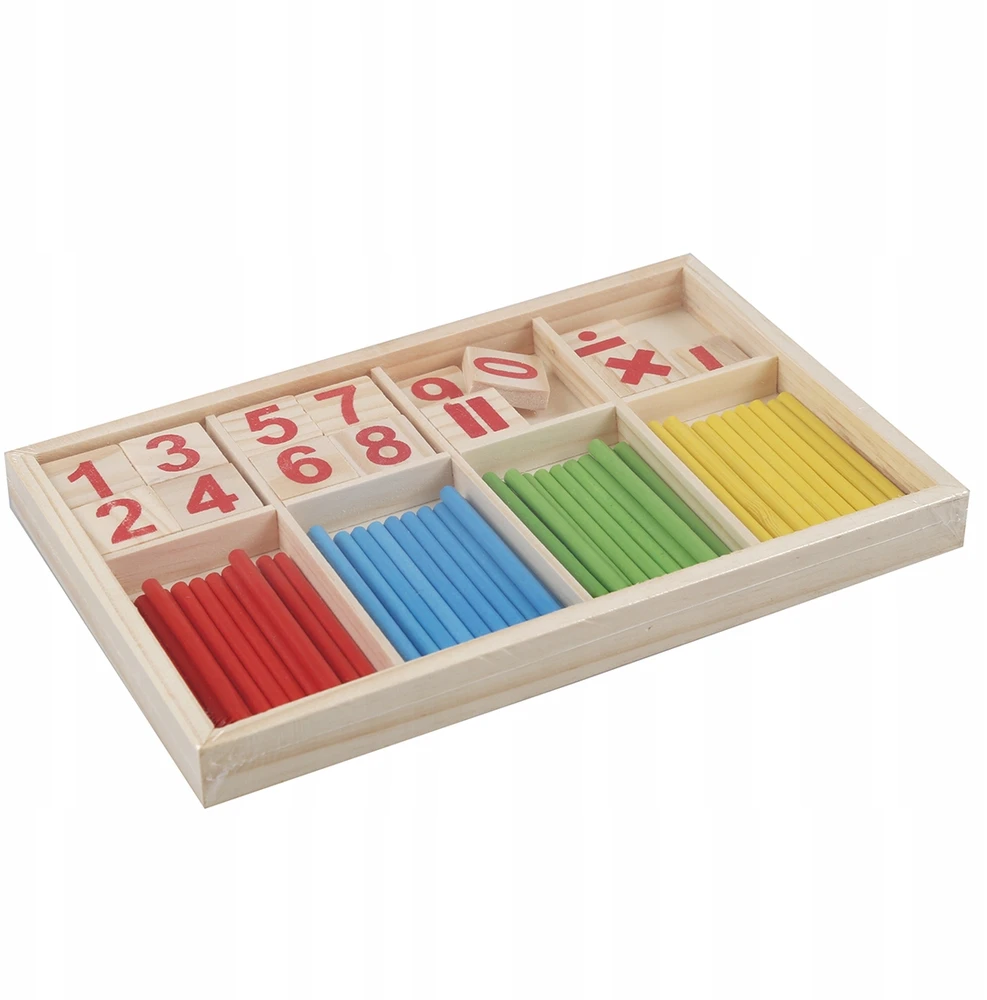 Adamigo Montessori edukacinis rinkinys skačiavimo mokymuisi, medinis
