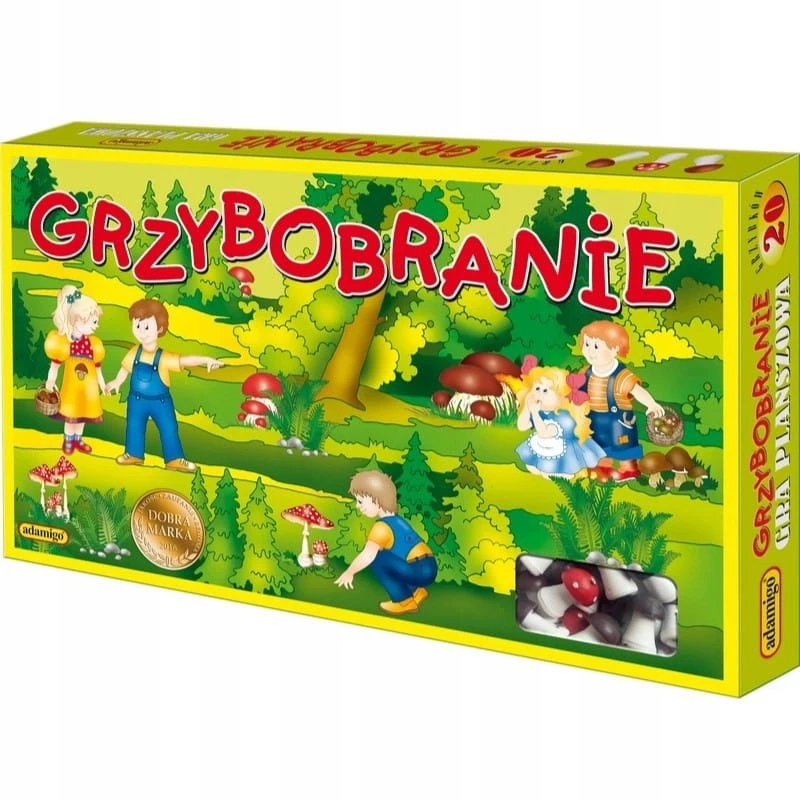 ADAMIGO Stalo žaidimas vaikams Grybavimas