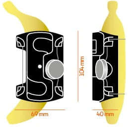 Adapteris gertuvei Fidlock TWIST BOA uni connector