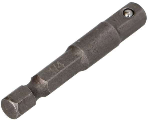 Adapteris iš 1/4" į galvutes 1/4", 50mm CrV Faster Tools |