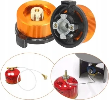 ADAPTERIS KASETĖMS UŽPILDYTI IŠ PROPANO SND DUJŲ BALONO ŽARNOS 60cm