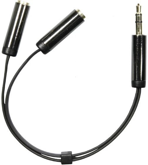 Adapteris - LINDY Stereo Adapteris 3.5mm į 6.3mm, Juodas