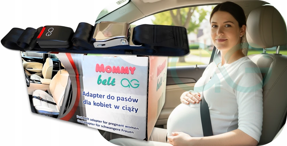 Adapteris nėščiųjų diržams - Mommy Belt AG | originali AG standartinė sistema