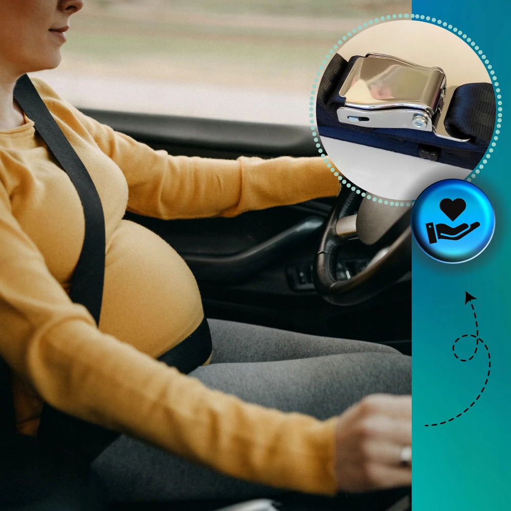 Adapteris nėščiųjų diržams - Mommy Belt AG | originali AG standartinė sistema