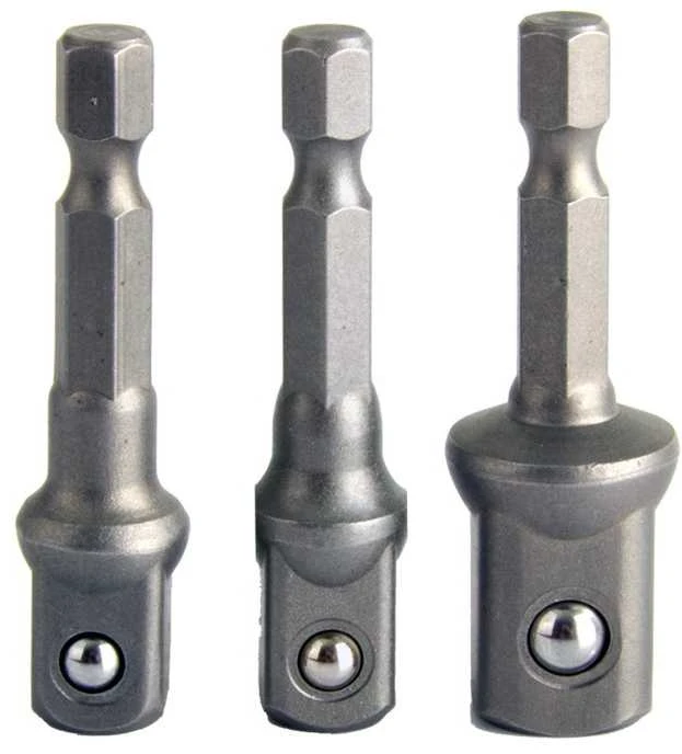 Adapterių komplektas Proline 1/4", 3/8", 1/2"