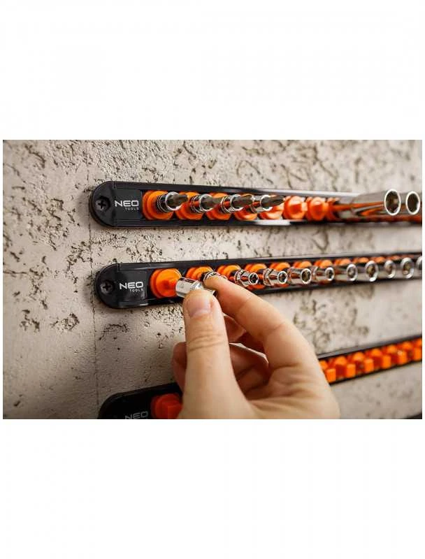 Adapterių laikikliai NEO 08-002 6 vnt. rinkinys