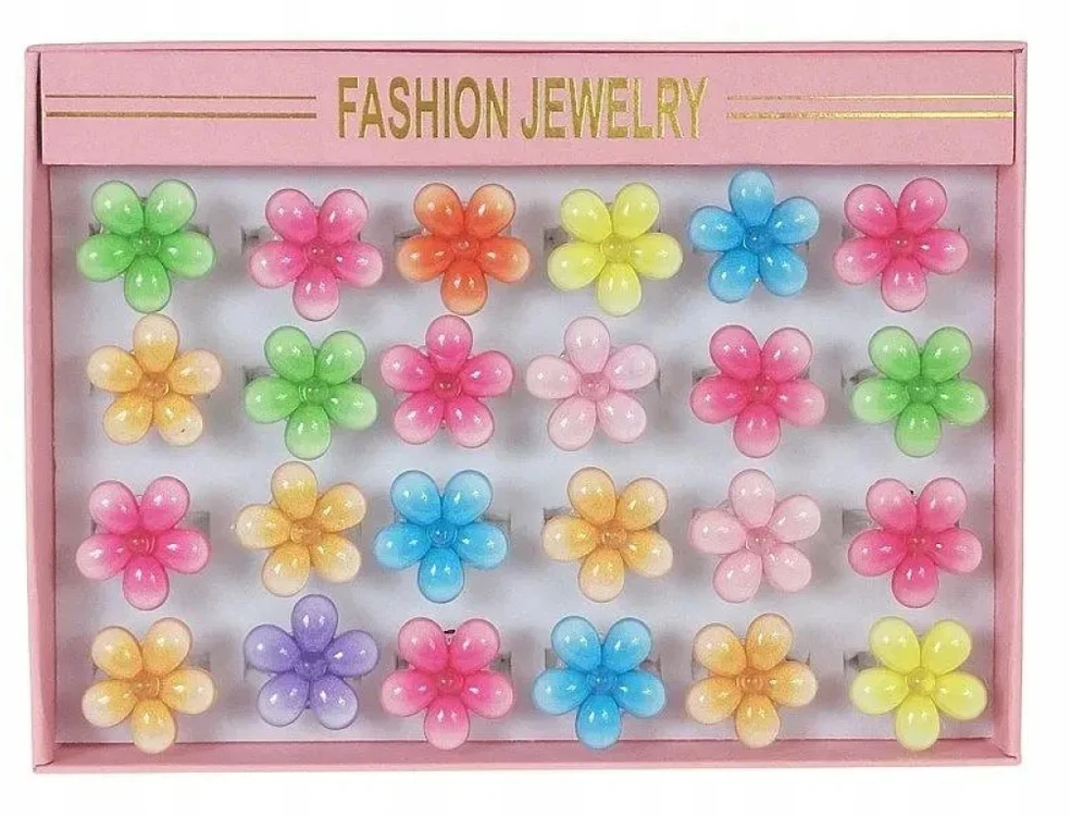 Adar Flower žiedas su lengvu, reguliuojamu MIX