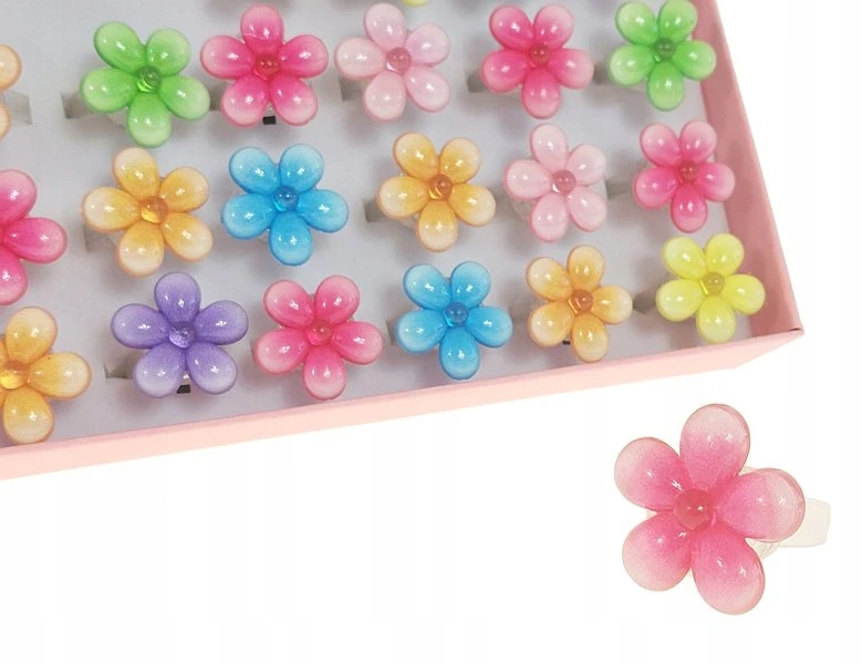 Adar Flower žiedas su lengvu, reguliuojamu MIX