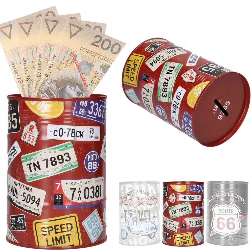 Adar Skarbonka puszka MOTO 8056