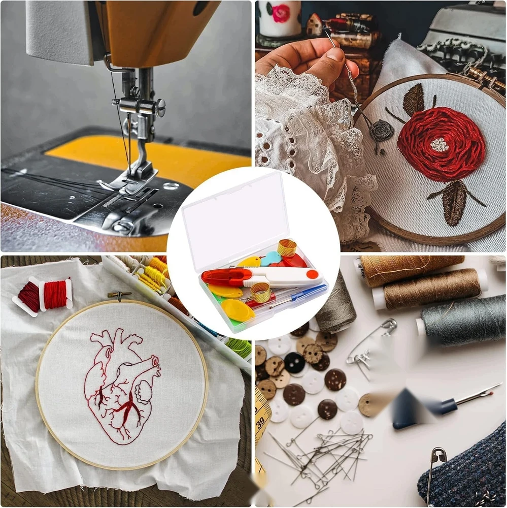 ADASŲ SIŪLIŲ RINKINYS 25 Vnt. DAUGIAspalvių SIUVIMO DIY