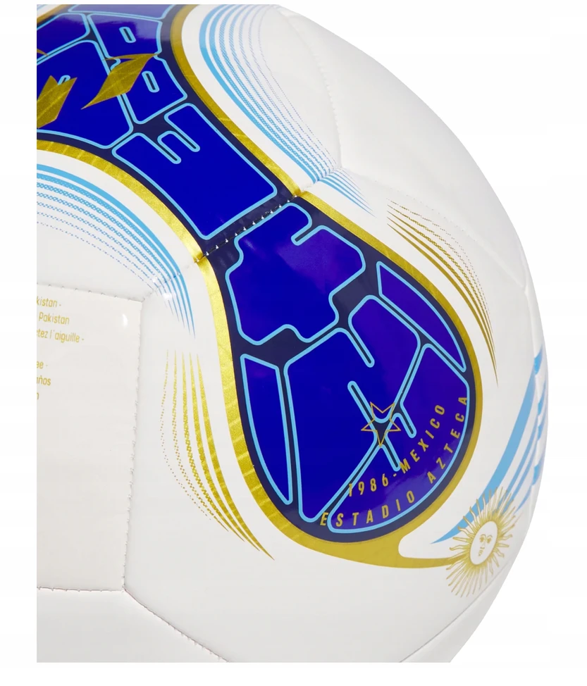 Adidas Messi Club futbolo kamuolys, dydis 5 - balta