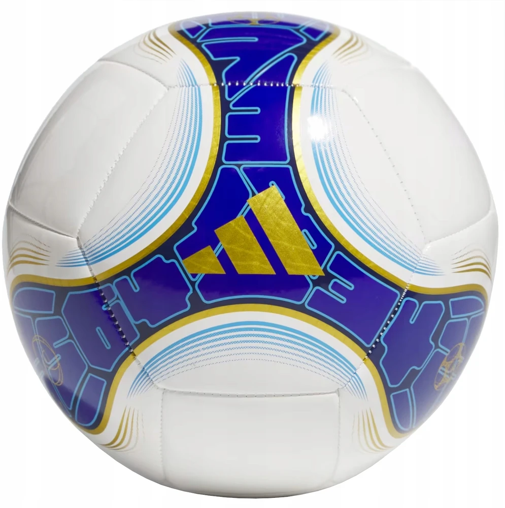 Adidas Messi Club futbolo kamuolys, dydis 5 - balta