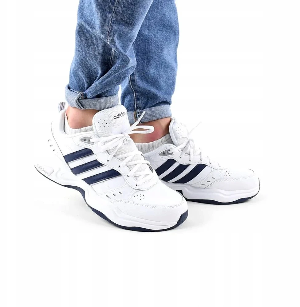 Adidas Strutter vyriški batai balti odiniai EG2654 44
