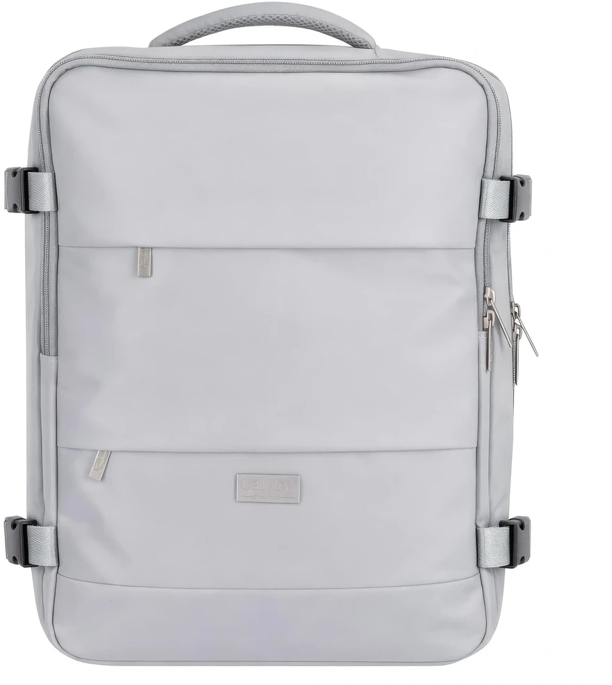 Adler Kelioninė kuprinė salone 40x20x30 cm nešiojamasis kompiuteris 17" USB RFID vandeniui atsparus Camry CR 6880 vidutinio pilkumo