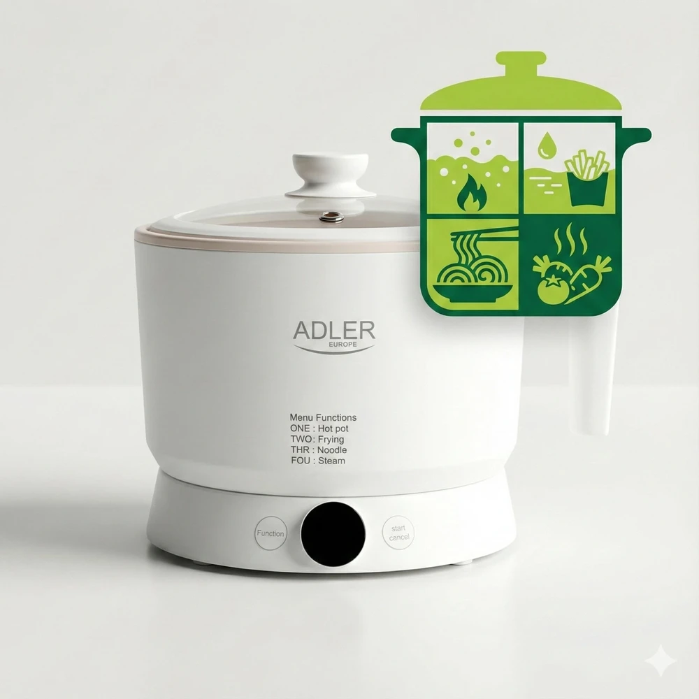 Multifunkcinis puodas ADLER AD-6422 4IN1