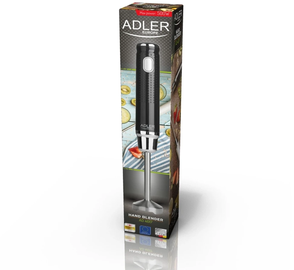 Adler | Maišytuvas | AD 4617 | Hand Maišytuvas | 300 W | Greičių skaičius 1 | Juodas