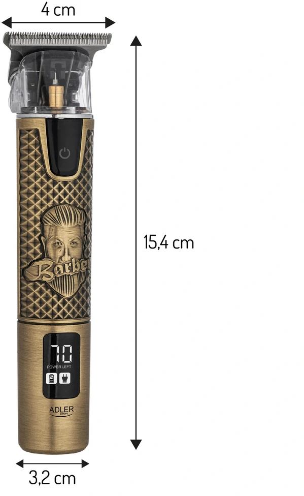 Barzdaskutė Skustuvas pakraun.ADLER AD-2970