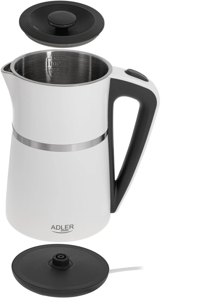 Elektrinis virdulys 1.7 L ADLER AD-1355 baltas