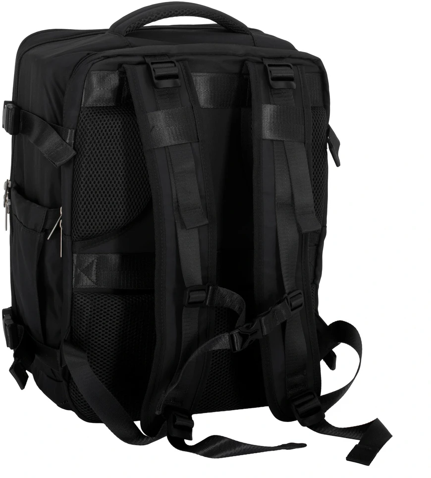 Adler Kabinos kuprinė 40x20x30 cm nešiojamas 17 colių USB vandeniui atsparus Camry CR 6880 juodas