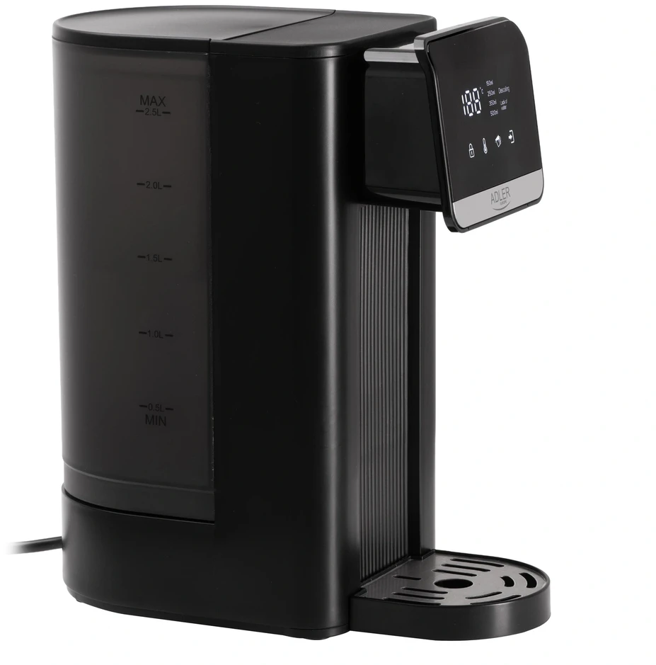 Karšto vandens balionėlis elektrinis virdulys dozatorius vandens filtras 2,5L 2600W Adler AD 1357