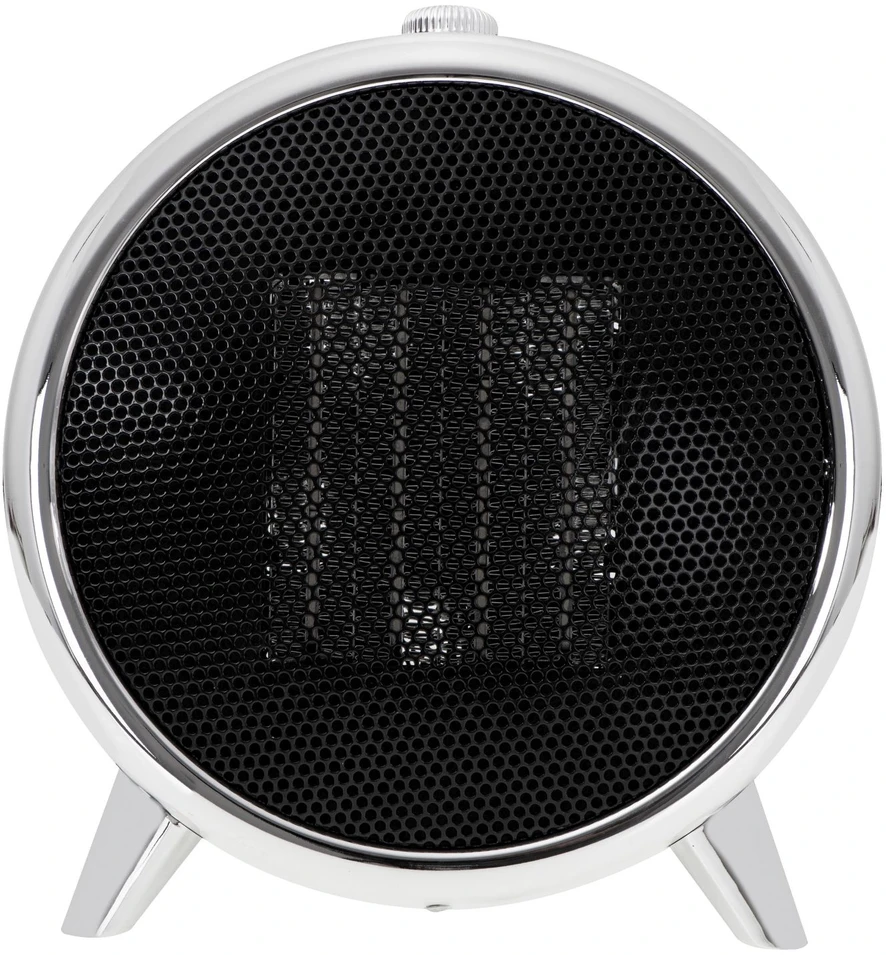 Adler | Fan Heater | AD 7742 | Ceramic | 1500 W | Number of power levels 2 | Juodas/Sidabrinis