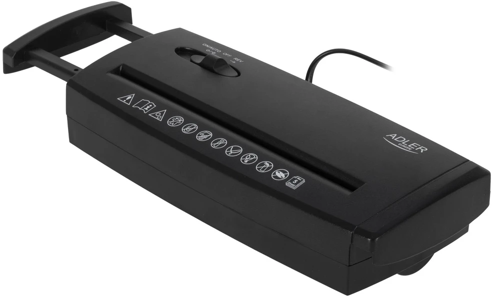 Adler Paper Shredder | AD 1040 | Juodas