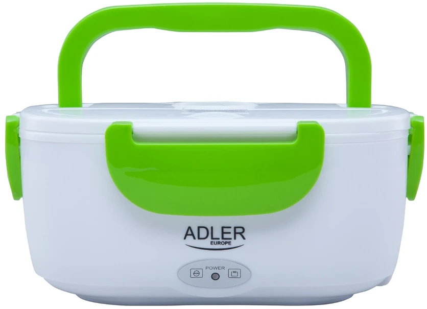 Adler Priešpiečių dėžutė AD 4474 Electric, Baltas/ žalias, Capacity 1.1 L