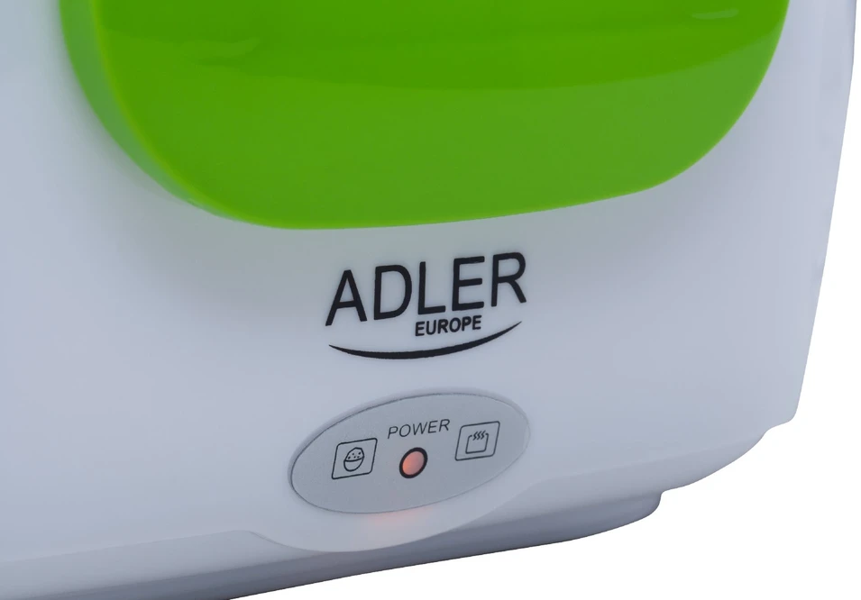 Adler Priešpiečių dėžutė AD 4474 Electric, Baltas/ žalias, Capacity 1.1 L
