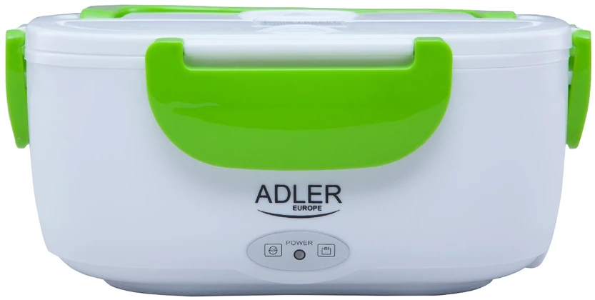 Adler Priešpiečių dėžutė AD 4474 Electric, Baltas/ žalias, Capacity 1.1 L
