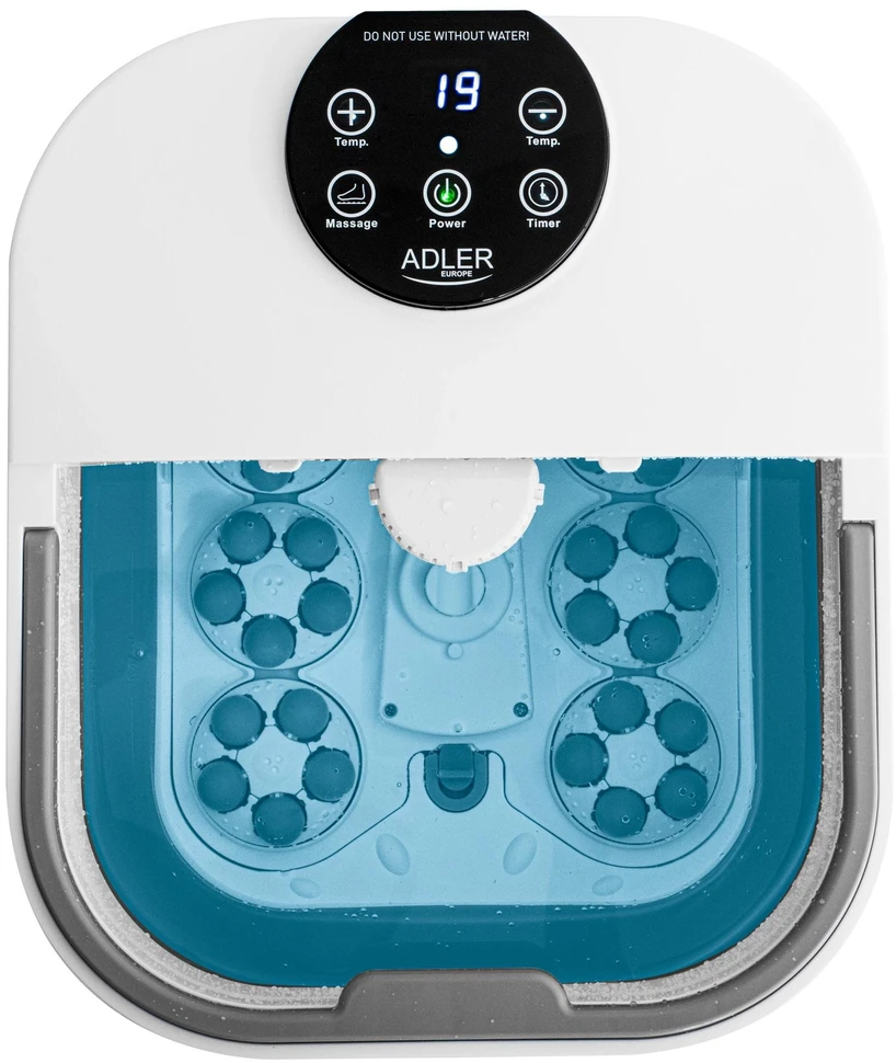 Adler AD 2182 Foldable foot spa Baltas