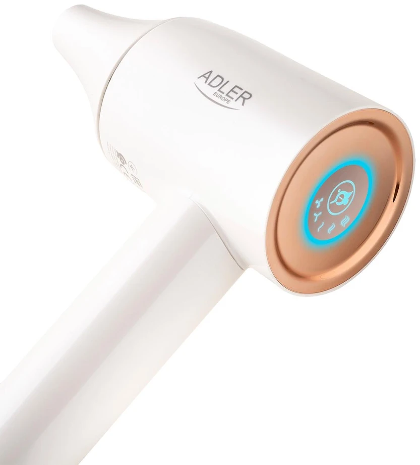 Adler Europe Plaukų džiovintuvas su LED ekranu ir SuperSpeed ​​technologija Adler AD 2272