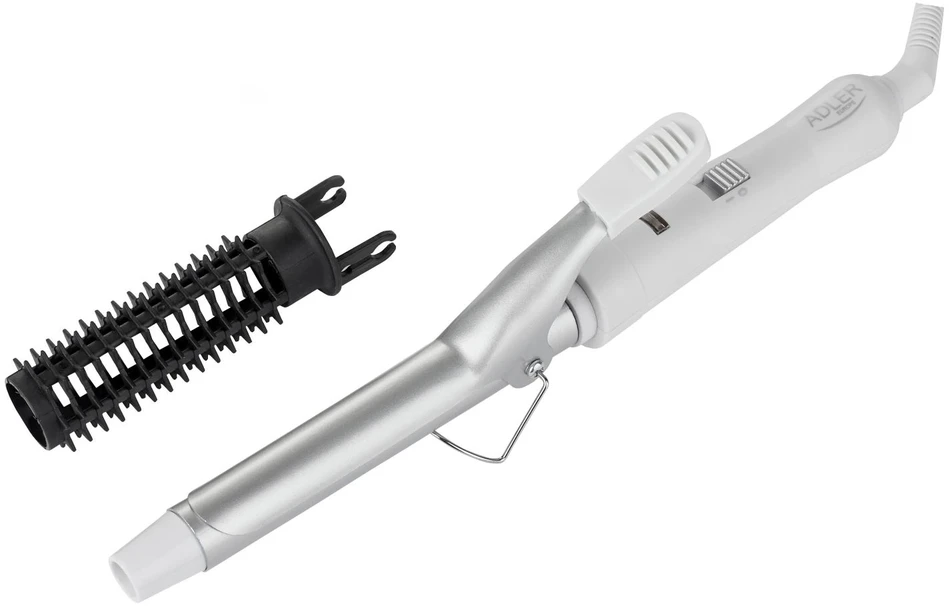 Adler | AD 2105 | Garantija 24 mėn. | Keraminė kaitinimo sistema | Vamzdelio skersmuo 19 mm | Kaitinimo lygių skaičius 1 | 25 W | Baltas