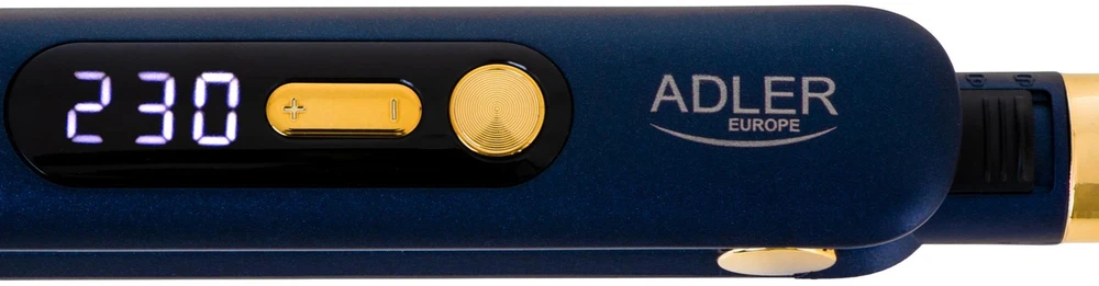 Titano plaukų tiesintuvas, 5 temperatūros, LCD, automatiškai išsijungiantis Adler AD 2328