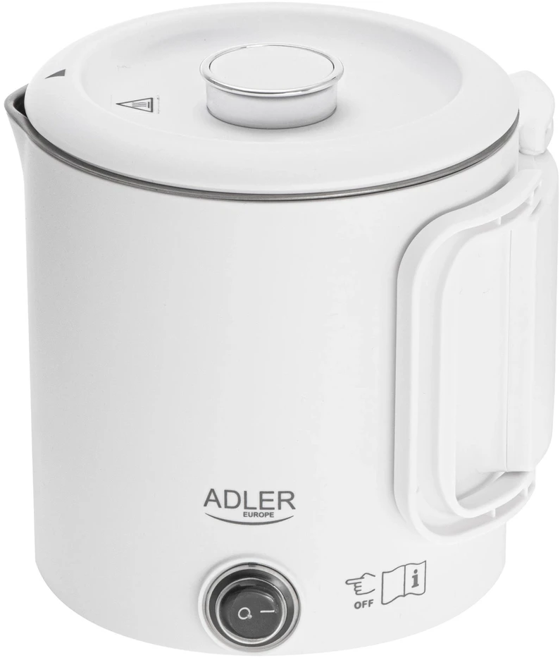 Turist. el. virdulys 0.8 L ADLER AD-1388 baltas