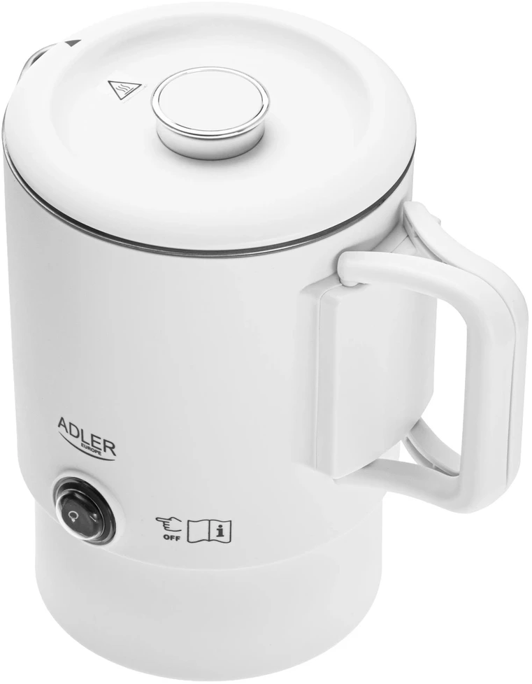 Turist. el. virdulys 0.8 L ADLER AD-1388 baltas