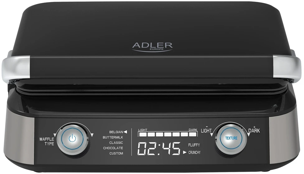 Vaflinė Adler AD 3084 juoda