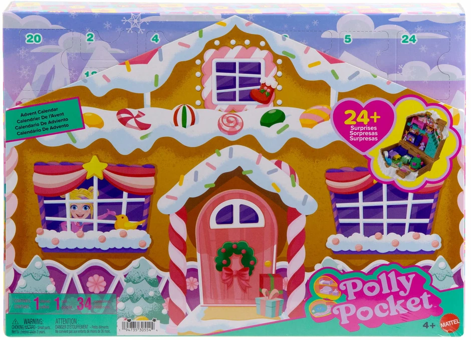 Advento kalendorius Mattel Polly Pocket (JFV13)