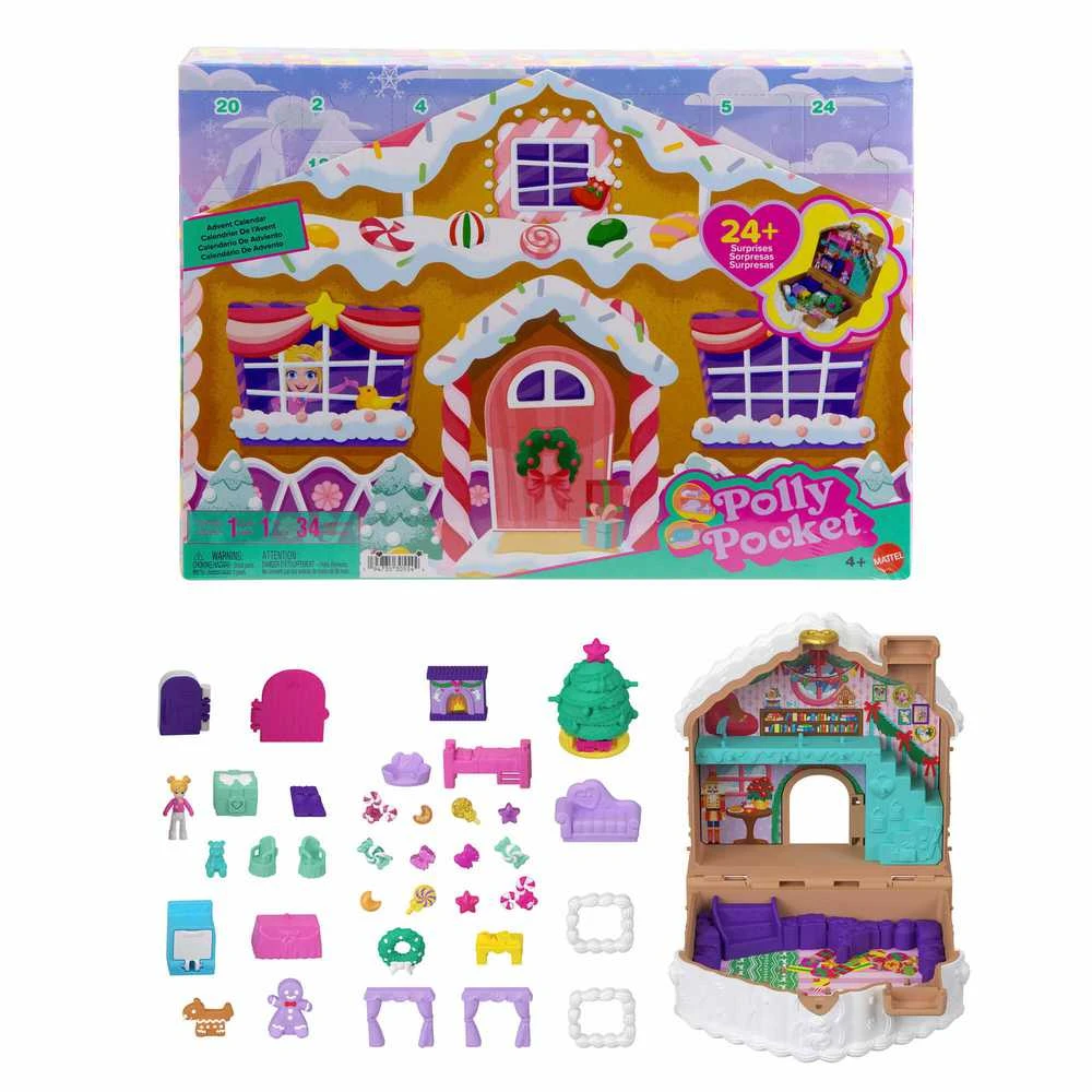 Advento kalendorius Mattel Polly Pocket (JFV13)