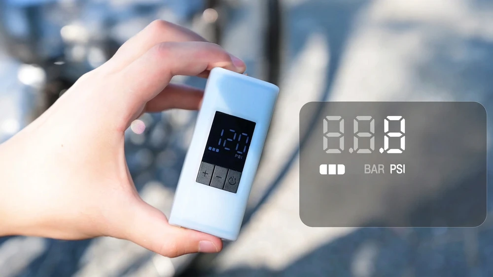 Aerogogo Elektrinė dviračio pompa Giga Pump A3max 150psi, su Usb-c