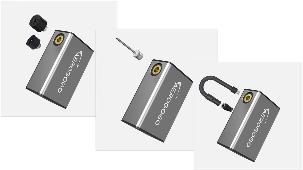 Aerogogo Elektrinė dviračio pompa Giga Pump A3max 150psi, su Usb-c