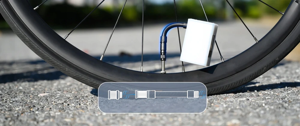 Aerogogo Elektrinė dviračio pompa Giga Pump A3max 150psi, su Usb-c