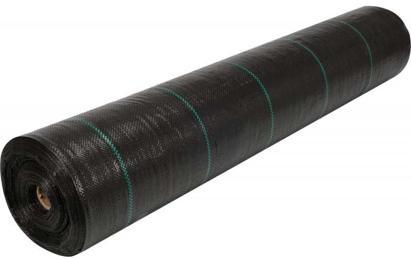 FLO Toya Sa Poland Agrotekstilė rulone | juoda | 90 g/m² | 1,6x50 m (91052)