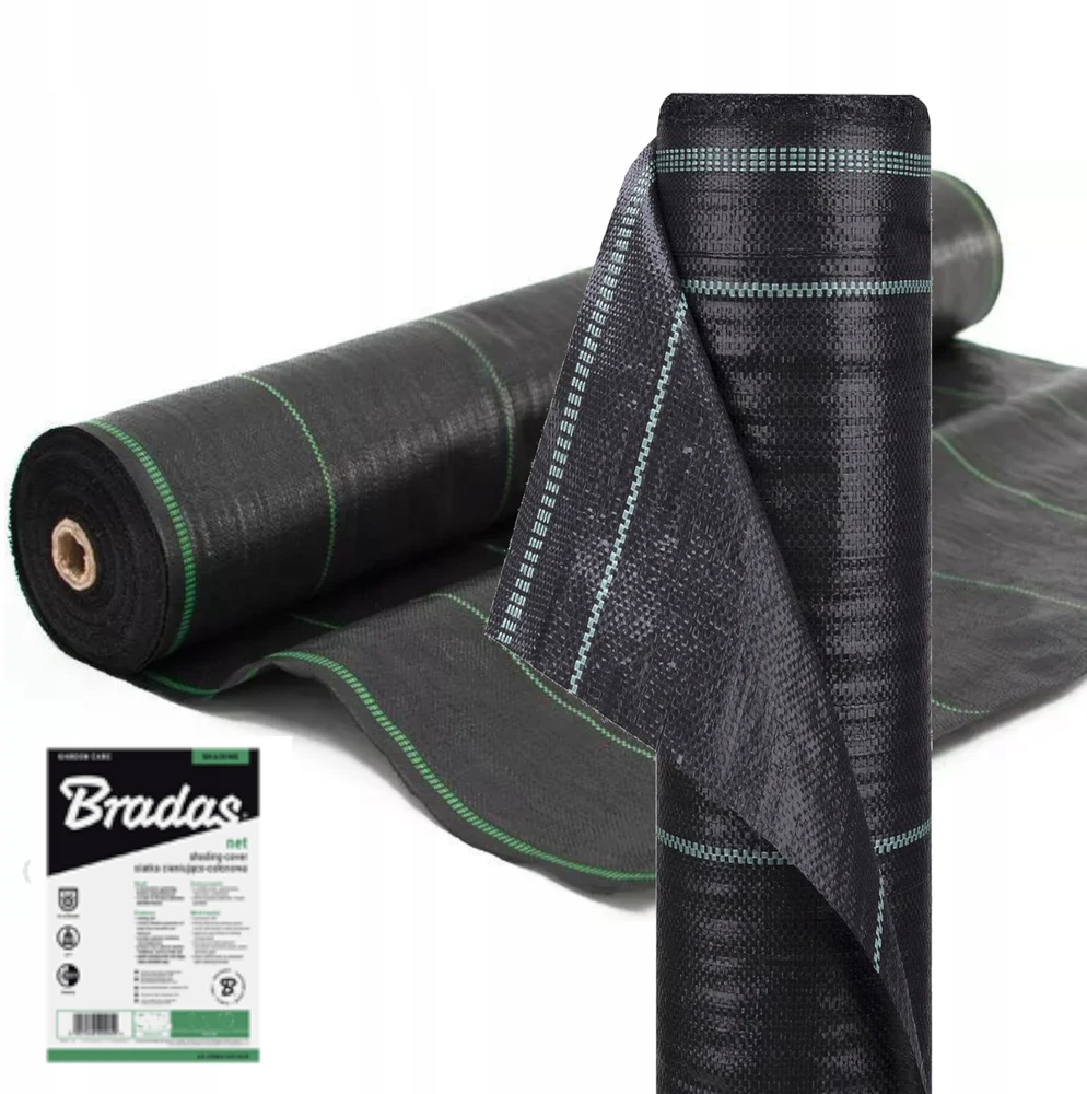 BRADAS amtistatinė agroplėvelė 70g 1,6x100 m Juoda