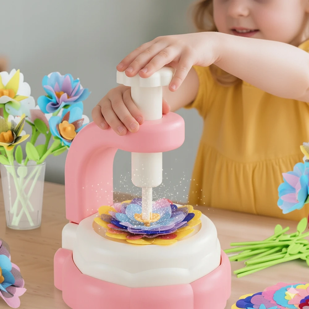 AiM MAŠINA 3D gėlėms kurti XXL Creative Set 160 vnt. „Pasidaryk pats“ puokštės