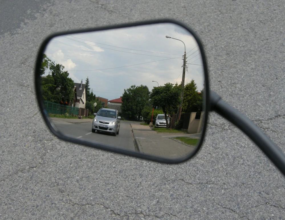 AJS PLUS ilgos rankos dviračio veidrodėlis, LENKIJA