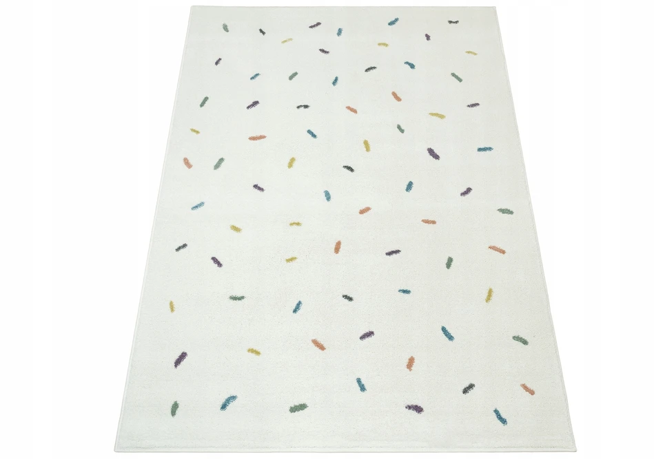 Akcila DYWAN DLA DZIECI LŚNIĄCY SŁODKI KOLOROWY KRESKI DO POKOJU LIMA 120x170 cm