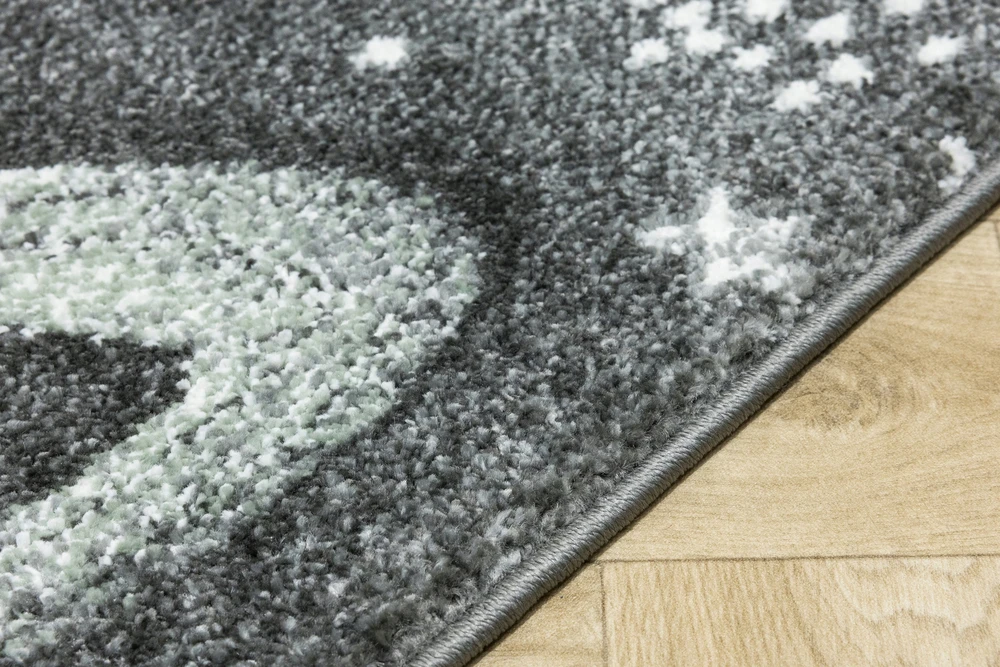 Akcila KILIMAS BERNIUKUI GRAFITINĖS PLANETOS SPACE GALATICA STARS LIMA 140x190 cm